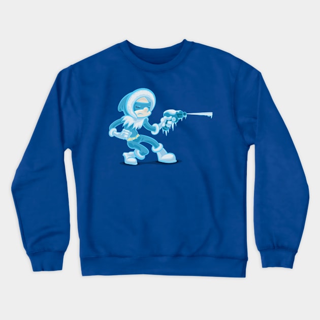 Old Timey Captain Cold Crewneck Sweatshirt by majanation